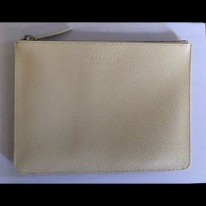 Everlane Leather Zip Pouch (Brand New)